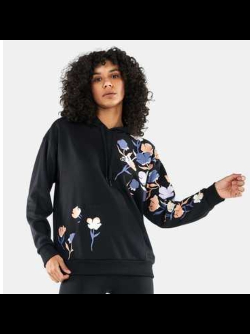 Adidas GFX Floral Hoodie Size L Nwot